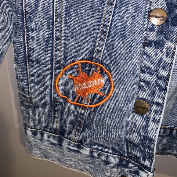 Member’s only denim Nickelodeon jacket - Picture 3 of 8